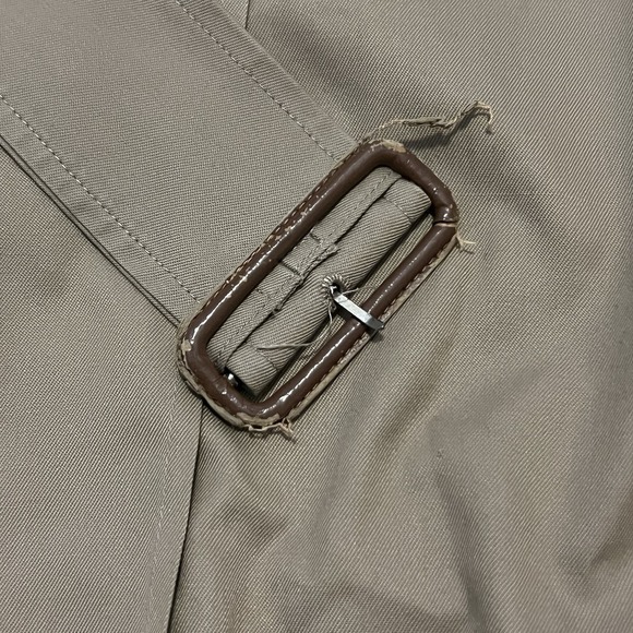 Vintage Burberrys Women's Trench Coat Made in England Nova Check Small - Picture 6 of 9